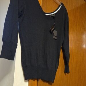 NEW Express Women's Classic Black V-Neck Sweater